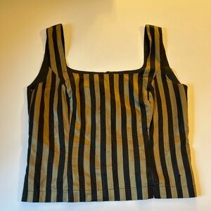 MARJA WOMAN Petite medium Tank Top Shirt Lined Minimalist Y2K Artsy Quite Luxury